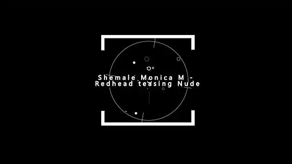 Shemale Monica M – Redhead teasing in nude