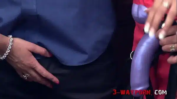 3Way Porn  – Strap-on & Wild Fuck