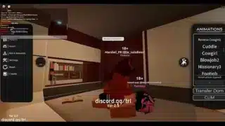Roblox Porn | Devil Girl Slurps Femmie Cock
