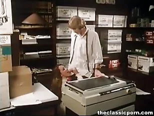 Threesome classic porn scenes with colleagues