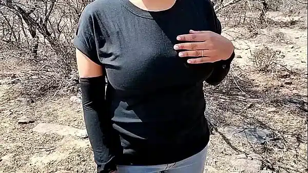 village girl seducing in forest, then hard xxx fucked in hotel-room