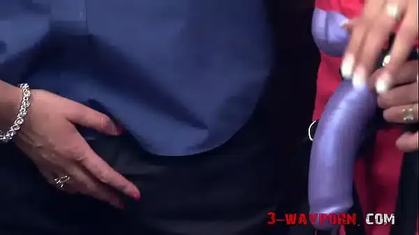 3Way Porn  – Strap-on & Wild Fuck