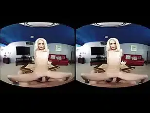 Naughty America Elsa Jean fucking in the floor with her piercings vr porn