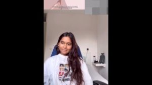 Petite Indian miaz reacts to Amanee