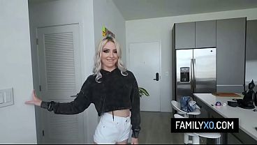 Hot stepdaughter fucked by stepdad for taking his car – Britt Blair