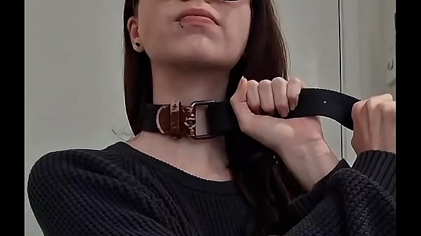 Jade doing self belt pull