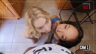 MOFOS – Anikka Albrite Catches Babysitter Madelyn Monroe Webcamming And Teaches Her The Real Sex Work